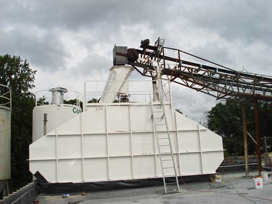 Retrofit of concrete plant